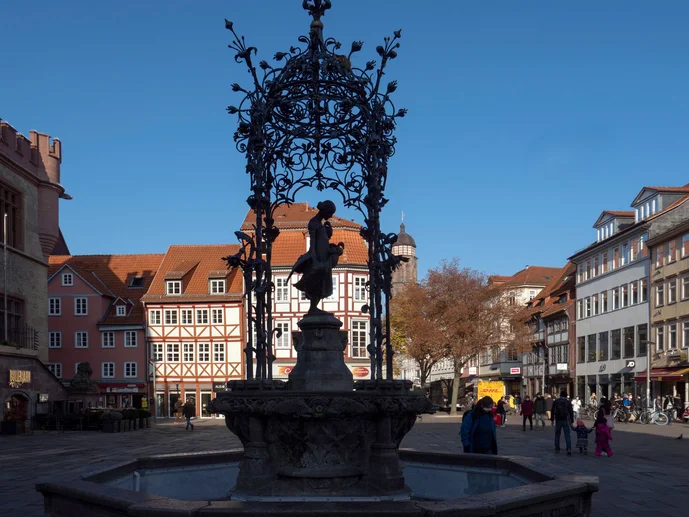 Gänselieselbrunnen auf dem Göttinger Marktplatz